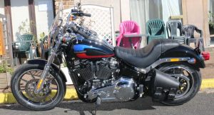 Sacoches Myleatherbikes Softail Streetbob Low rider (7)